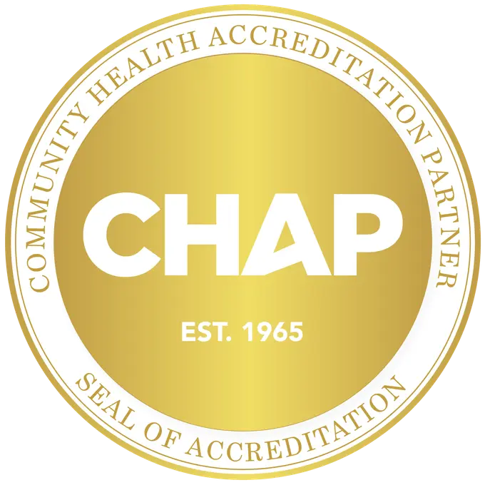 CHAP Accredited (Community Health Accreditation Partner)